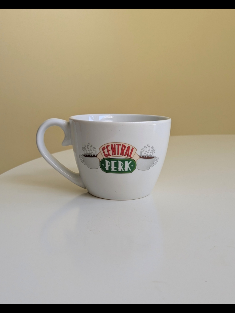 Friends Central Perk White Ceramic Coffee Mug